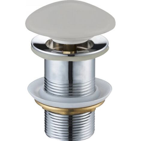 Mexen bouchon rond click-clack, Frêne céramique mat - 79910-67 (1/2)