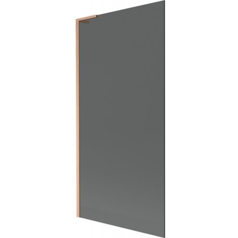 Mexen Next L paroi de baignoire 1-volet 90 x 150 cm, graphite, cuivre brossé - 895-090-000-03-40-65 (1/5)
