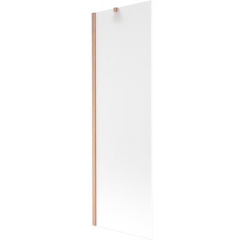 Mexen Next écran de baignoire à 1 volet 60 x 150 cm, givre, cuivre brossé - 895-060-000-00-30-65 (1/5)