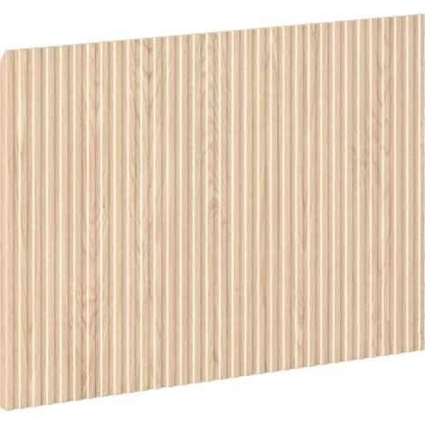 Mexen Rivel devant rainuré pour corps de meuble de salle de bain 60 x 43,5 cm, chêne - 91A20-0600-470-1-81 (1/2)