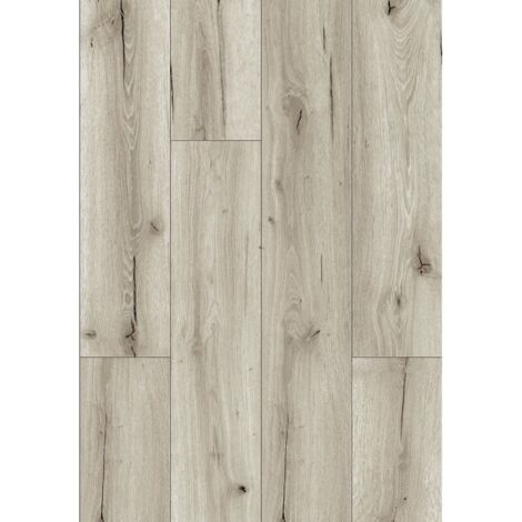 Mexen Wirginia panneaux vinyles 1227 x 187 mm LVT Dryback 2,5 mm, sous-couche PVC, 4 V-Joint, Chêne - F1305-1227-187-255-4V1-01 (1/5)