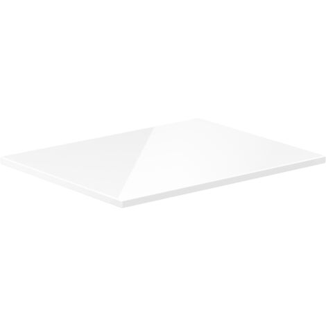 Mexen Uni plan de meuble 60 cm, blanc brillant - 91AXX-0604-464-18-00