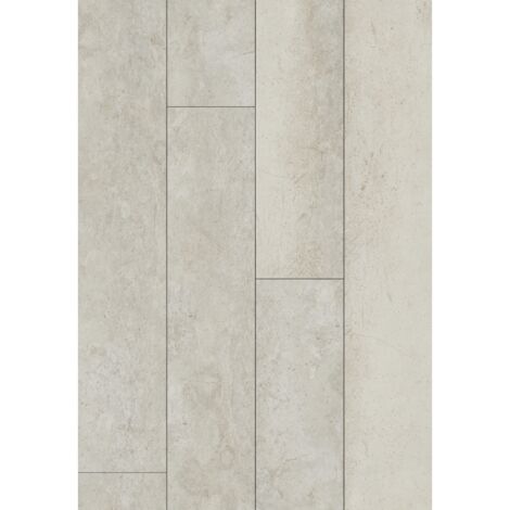 Mexen Baltic Grey panneaux vinyles 1227 x 187 mm LVT Dryback 2,5 mm, base PVC, 4 V-Joint, Travertin - F1358-1227-187-255-4V1-01 (1/2)