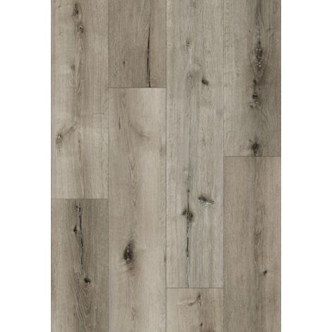 Mexen Bevil Oaks échantillon de panneaux en vinyle 1240 x 182 mm SPC 6,5 mm, sous-couche IXPE 1,5 mm, 4 V-Fuga, Chêne - F1036-S (1/3)