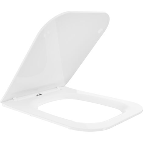 Mexen Madox siège de toilette à descente lente slim, duroplast, blanc ...