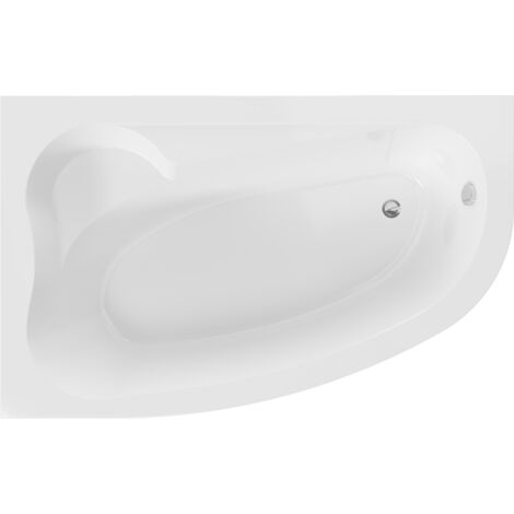 Mexen Westa baignoire d'angle gauche 160 x 100 cm, blanche - 560116010001