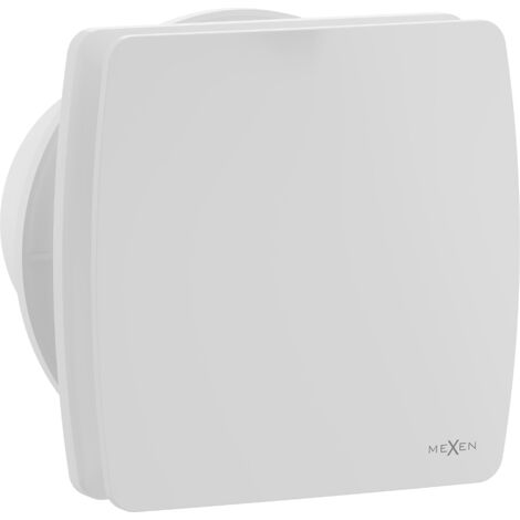 Ventilateur D'extraction Salle De Bain 100mm Avec Minuterie - Débit 100 M³/h - Silencieux 40dB - Blanc