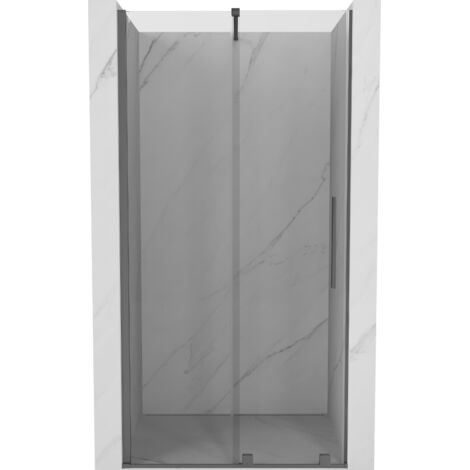 Mexen Velar porte de douche coulissante 100 cm, transparent, gun metal - 871-100-000-01-95 (1/5)