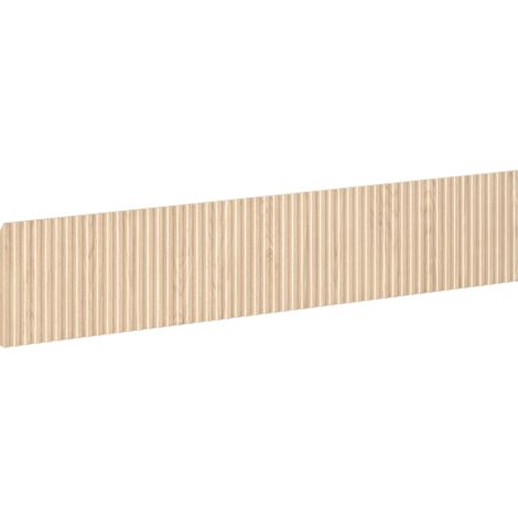 Mexen Rivel avant strié pour le corps de l'armoire de salle de bains 80 x 20 cm, chêne - 91A20-0800-235-1-81 (1/2)