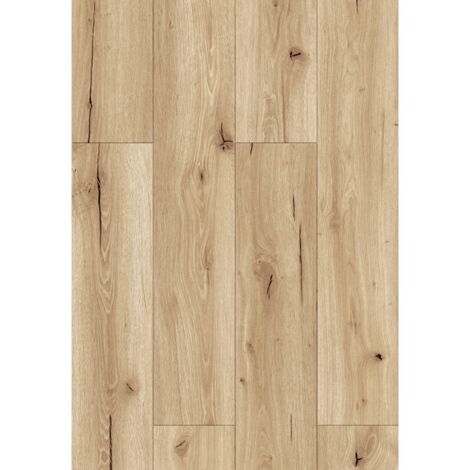Mexen Buffalo panneaux vinyles 1227 x 187 mm LVT Dryback 2,5 mm, sous-couche PVC, 4 V-Joint, Chêne - F1307-1227-187-255-4V1-01 (1/5)