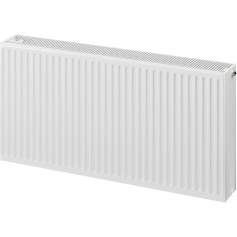 Radiateur à panneaux Mexen CV33 300 x 1400 mm, raccordement inférieur, 1868 W, blanc - W633-030-140-00 (1/5)