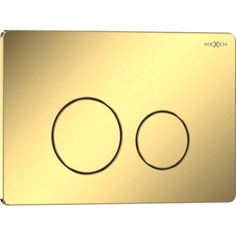 Bouton de chasse Mexen Tex 06 acier inoxydable, or champagne brillant - 6106-08 (1/2)