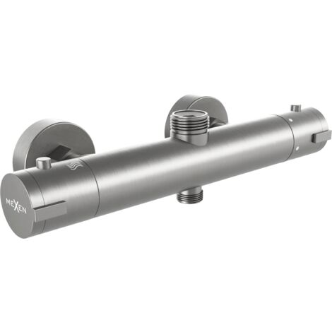 Mitigeur de douche thermostatique Mexen Kai, graphite - 77150-66