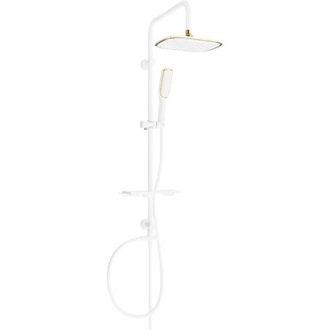Mexen T49 colonne de douche, blanche/or - 798494993-25
