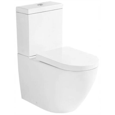 Mexen Lena toilettes compactes avec siège à fermeture lente, Blanc - 31051000