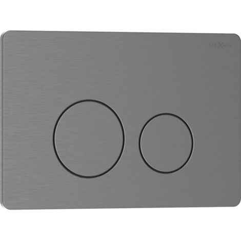 Mexen Tex 06 bouton de chasse en acier inoxydable, gun gray brossé - 6106-12 (1/2)