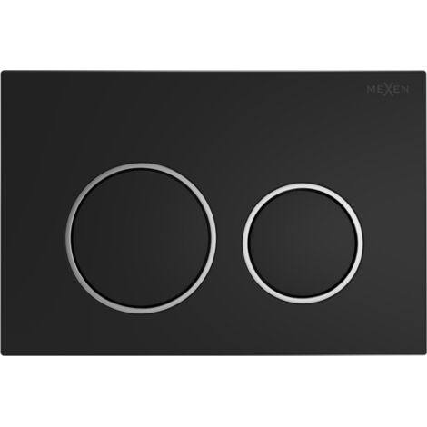 Mexen Fenix Air 07 XS bouton de chasse pneumatique, noir - 6A0703 (1/5)