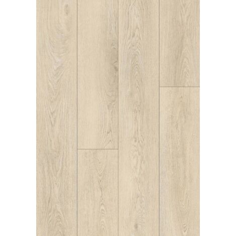 Mexen Sunnyvale échantillon de panneaux en vinyle 1240 x 182 mm SPC 6,5 mm, sous-couche IXPE 1,5 mm, 4 V-Fuge, Chêne - F1131-S
