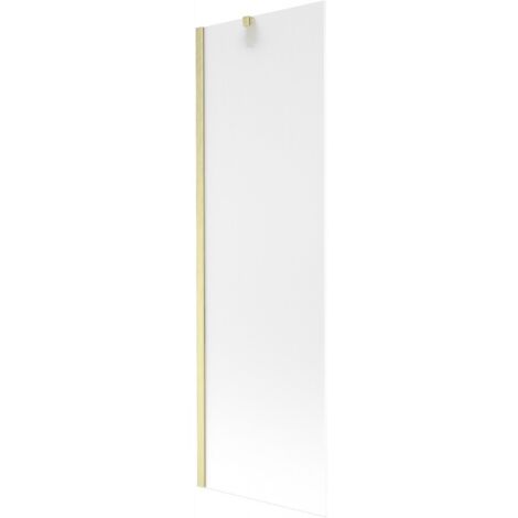 Paroi de baignoire 1-volet Mexen Next 60 x 150 cm, givré, or brossé - 895-060-000-00-30-55