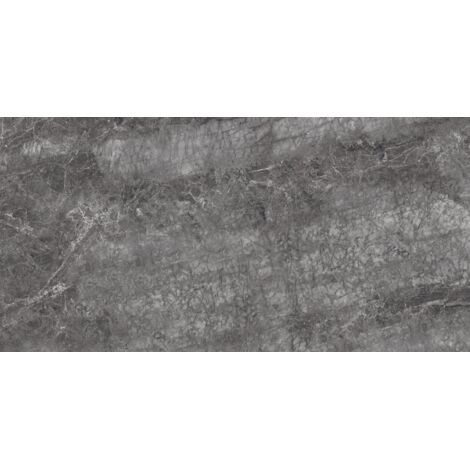 Mexen Quetta Nero grès émaillé rectifié G1, carreau de sol et de mur 120 x 60 cm, brillant - TL136-120-060-03 (1/3)