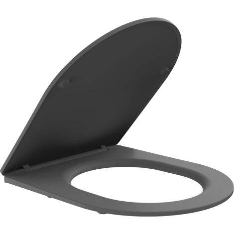 Bemis 200SLOWT 062 Siège De Toilette Rond à Avant Fermé, Gris