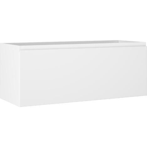 Mexen Orio meuble de salle de bains sous-lavabo 120 cm, 1 tiroir, blanc mat - 91A10-12047-1-BF01 (1/5)