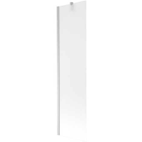 Mexen Next paroi de baignoire 1 volet 50 x 150 cm, givre, nickel brossé - 895-050-000-00-30-97