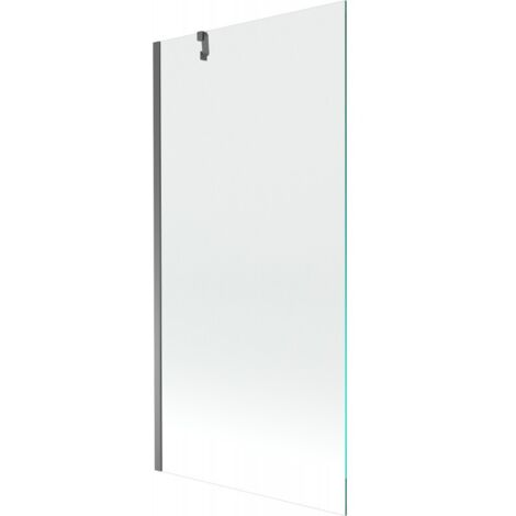 Mexen Next paroi de baignoire 1-volet 90 x 150 cm, transparent, métal canon - 895-090-000-00-00-95 (1/5)