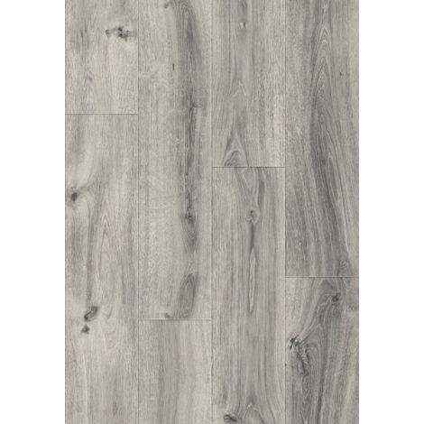 Panneaux vinyles Mexen Harrison 1240 x 182 mm SPC 6,5 mm, sous-couche IXPE 1,5 mm, 4 V-Façade, Chêne - F1044-S