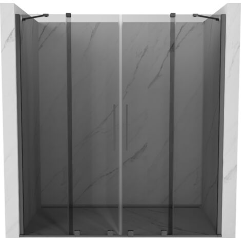 Mexen Velar Duo porte de douche coulissante 180 cm, graphite, gun metal - 871-180-000-42-95 (1/5)