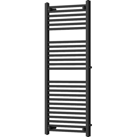 Radiateur latéral de salle de bain Mexen Mars 1200 x 500 mm, 528 W, noir - W110-1200-500-00-70-S (1/3)