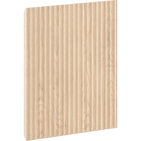 Mexen Rivel façade rainurée pour meuble de salle de bains 40 x 43,5 cm, chêne - 91A21-0400-470-1-81