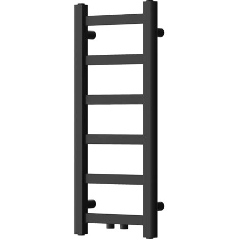Radiateur de salle de bains Mexen Bolt 700 x 300 mm, 141 W, noir - W126-0700-300-00-70 (1/3)