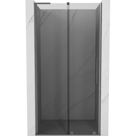 Mexen Velar L porte de douche coulissante 100 cm, graphite, gun metal - 871-100-003-41-95 (1/5)