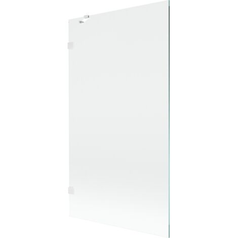 Mexen Lunar paroi de douche 1-volet 100 x 150 cm, transparent, blanc - 897-100-000-20-00 (1/5)