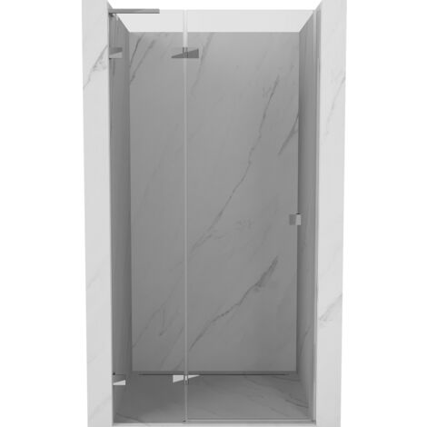 Mexen Lunar L porte de douche pivotante gauche 105 cm, transparent, chromé - 834L-105-000-01-00-L (1/5)