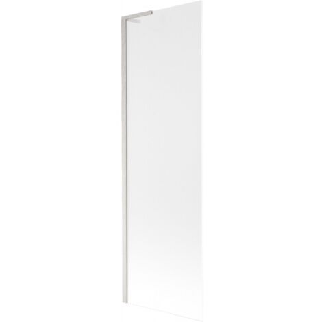 Pare-douche pour baignoire à 1 panneau Mexen Next L 60 x 150 cm, dépoli, nickel brossé - 895-060-000-03-30-97