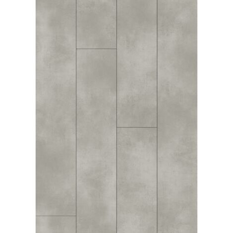 Mexen Imperial Gris panneaux vinyles 1227 x 187 mm LVT Dryback 2,5 mm, base en PVC, 4 V-fuge, Béton - F1354-1227-187-255-4V1-01 (1/2)