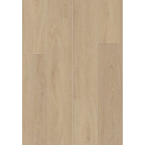 Mexen Pasadena échantillon de panneaux vinyle 1240 x 182 mm SPC 6,5 mm, sous-couche IXPE 1,5 mm, 4 V-Fuge, Chêne - F1129-S