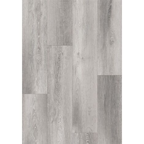 Mexen Clarksville échantillon de panneaux en vinyle 1240 x 182 mm SPC 6,5 mm, sous-couche IXPE 1,5 mm, 4 V-Fuge, Chêne - F1133-S
