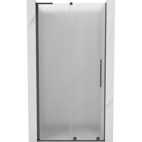 Mexen Velar L porte de douche coulissante 90 cm, givre, gris canon brossé - 871-090-003-31-66 (1/5)