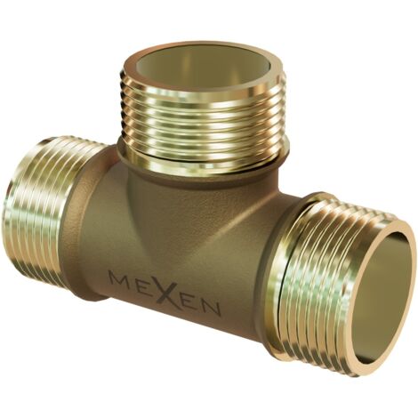 Mexen BRASS té en laiton 1/2 M x 1/2 M x 1/2 M - W97411-121212 (1/2)