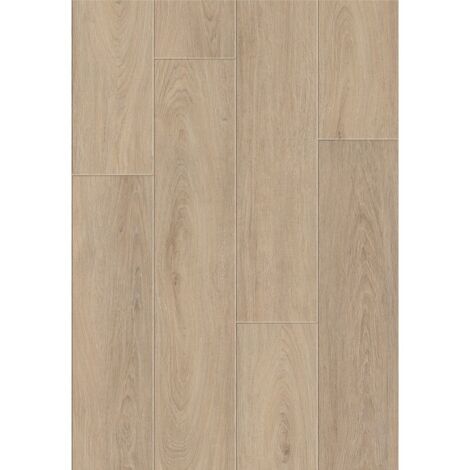 Mexen Palmdale panneaux vinyle 1227 x 187 mm LVT Dryback 2,5 mm, sous-couche PVC, 4 V-Joint, Chêne - F1327-1227-187-255-4V1-01 (1/2)