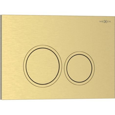 Mexen Tex 01 bouton de chasse, or brossé - 6101-11