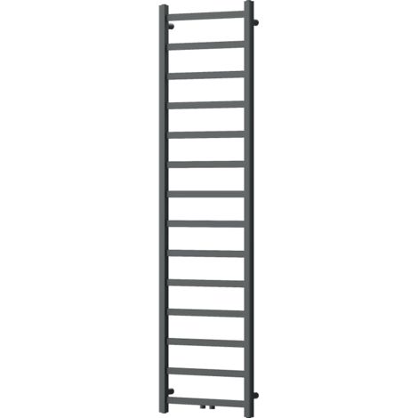 Radiateur de salle de bain Mexen Bolt 1800 x 500 mm, 460 W, anthracite - W126-1800-500-00-66 (1/3)