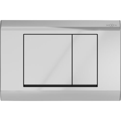 Mexen Fenix Air 01 bouton de chasse pneumatique, chrome brillant - 6A0101 (1/4)