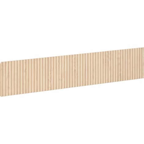 Mexen Rivel façade rainurée pour meuble de salle de bain 90 x 20 cm, chêne - 91A20-0900-235-1-81 (1/2)