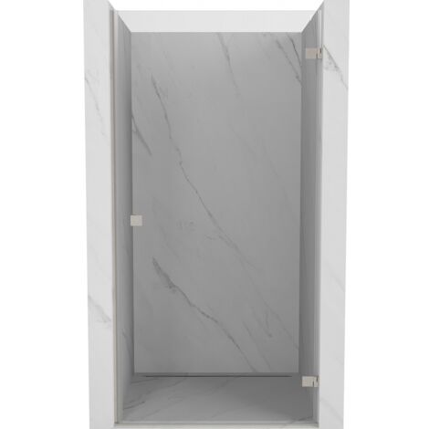 Mexen Lunar-B porte de douche battante droite 100 cm, transparent, nickel brossé - 832-100-000-97-00-P (1/5)