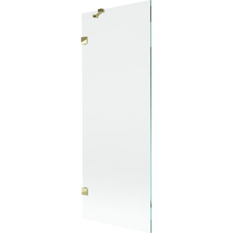 Mexen Lunar pare-douche à 1 volet 70 x 150 cm, transparent, doré - 897-070-000-50-00 (1/5)