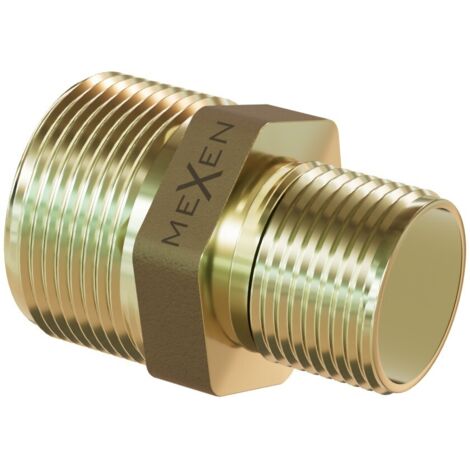 Mexen BRASS mamelon réducteur en laiton 1/2 M x 1/4 M - W97405-1214 (1/2)